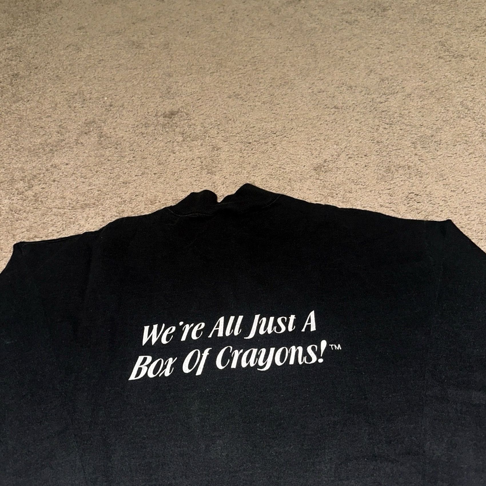 Vintage VINTAGE Cotton Deluxe Shirt Mens XL Art Tee Long Sleeve 90s Black Graphic Print Logo Accent Size US XL / EU 56 / 4 - 6 Thumbnail
