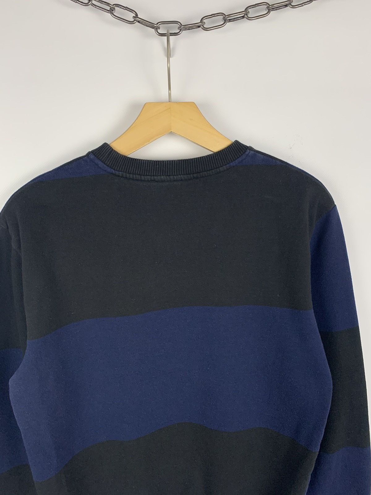 Etudes Designer Etudes Striped Sweatshirt Men's Size S Blue Size US S / EU 44-46 / 1 - 6 Thumbnail