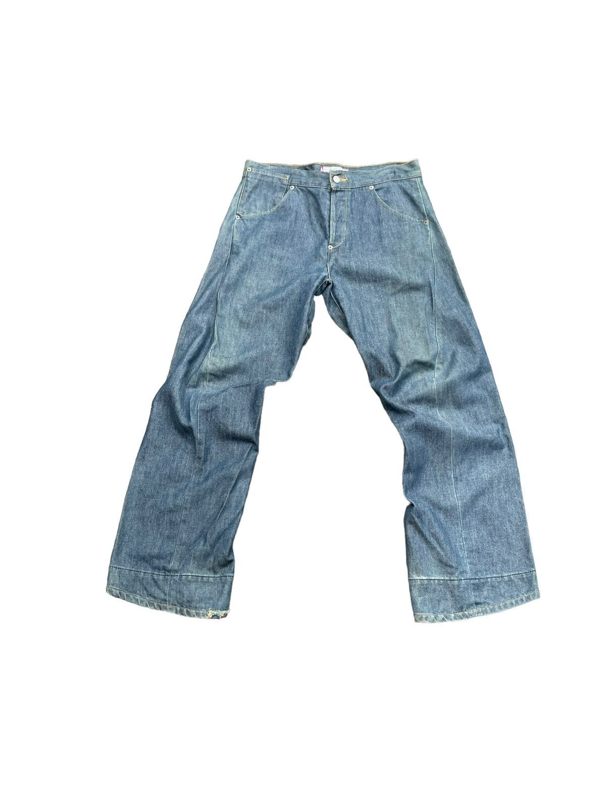 image of Engineered Garments x Levis Vintage Levis Engineered Loose Denim in Blue, Men's (Size 32)