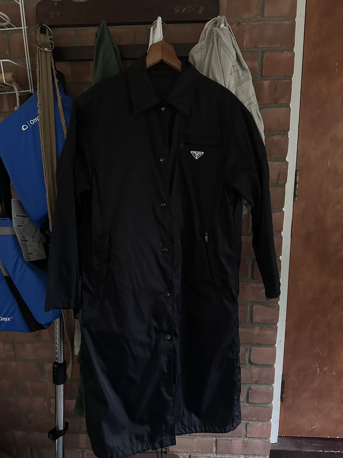 Prada Womens Prada Rain Coat Size XS / US 0-2 / IT 36-38 - 1 Thumbnail