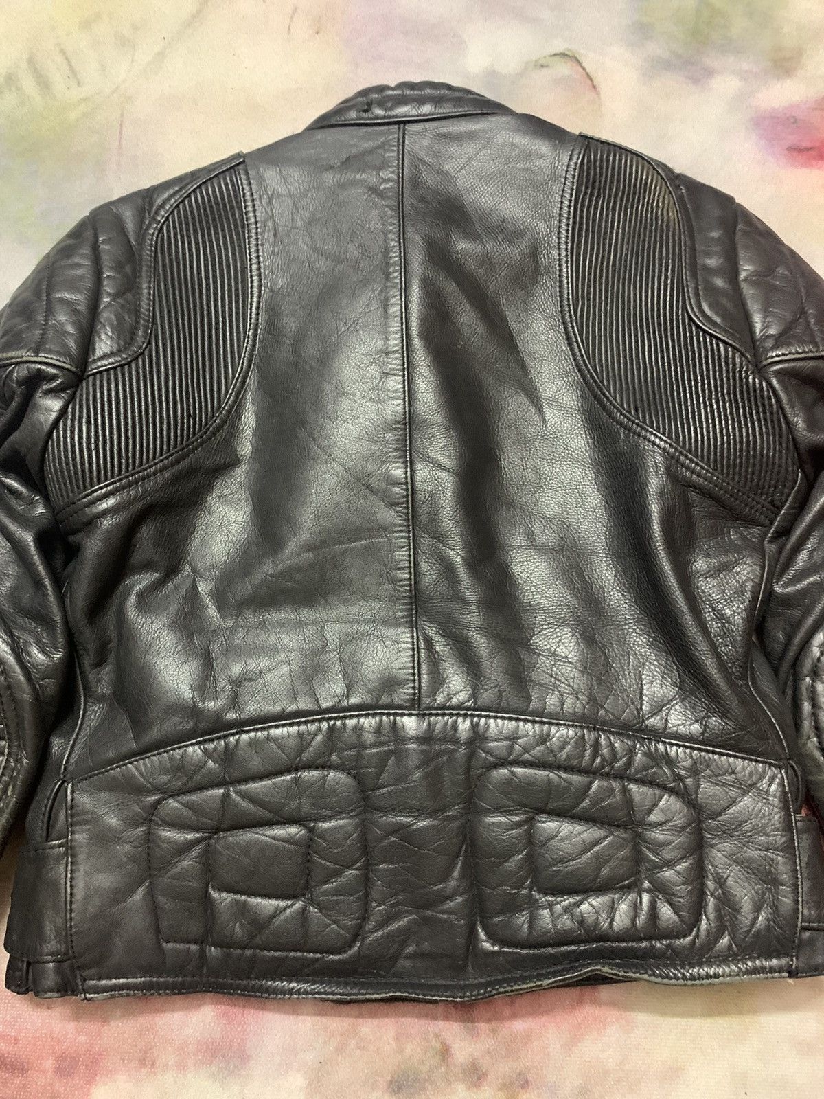 Vintage Biker Leather Cafe Racer Jacket Size US S / EU 44-46 / 1 - 15 Thumbnail