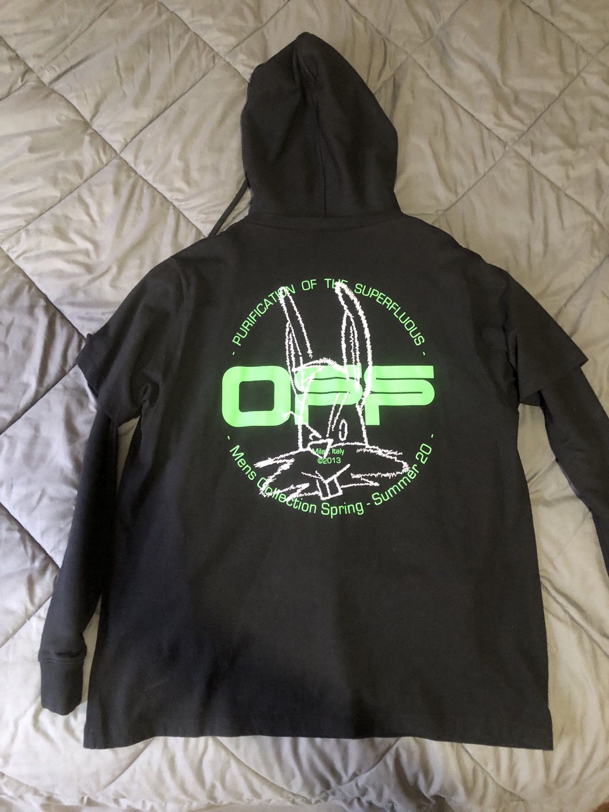 Off-White Off White Bunny Hoodie Size US S / EU 44-46 / 1 - 9 Thumbnail