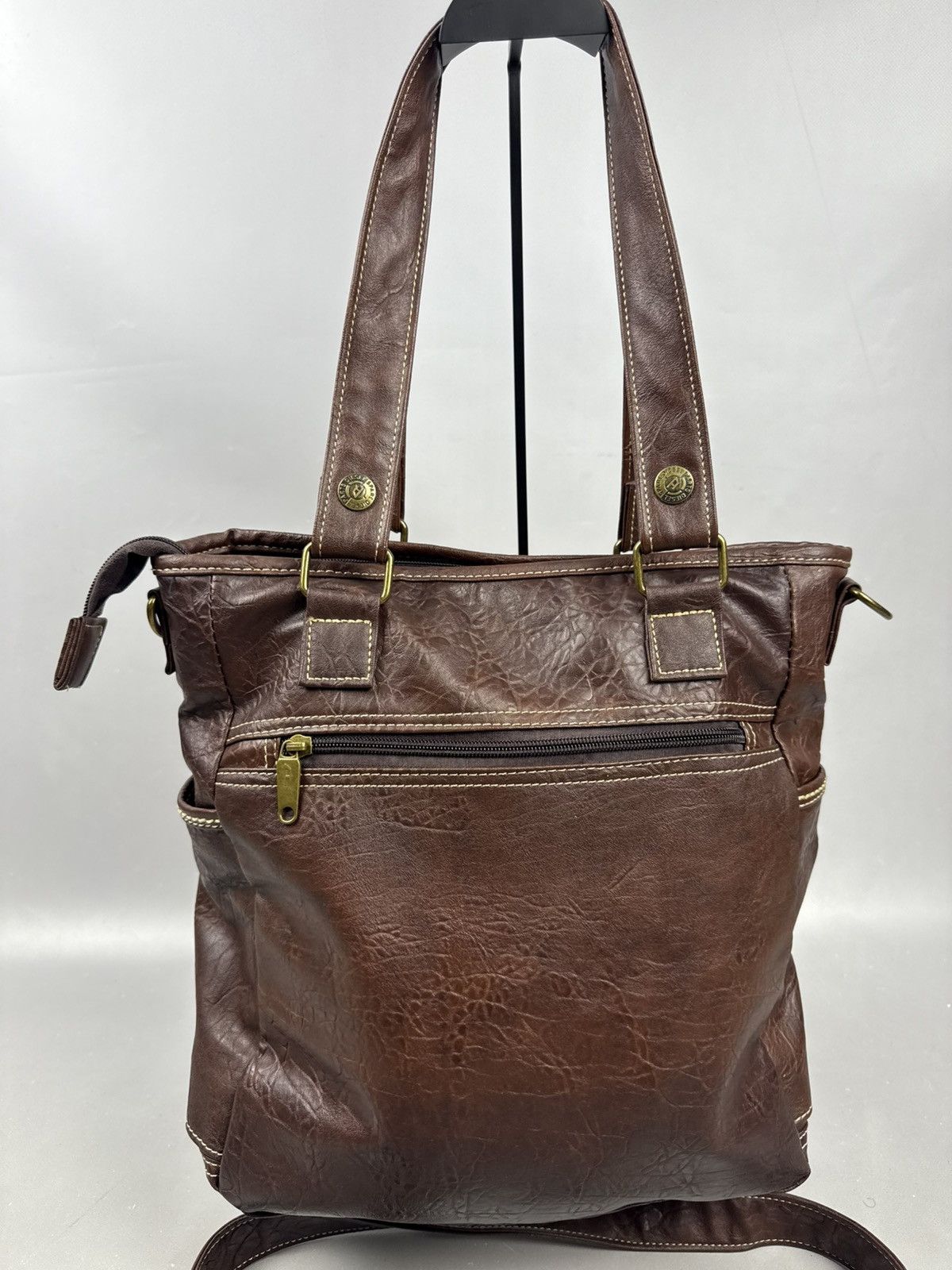 Diesel Diesel crossbody handbag vintage leather brown model 90s Size ONE SIZE - 5 Thumbnail