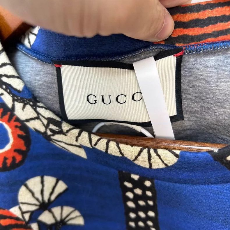 Gucci Gucci Bengal tiger printed space cotton sweatshirt Size US XXS / EU 40 - 3 Thumbnail