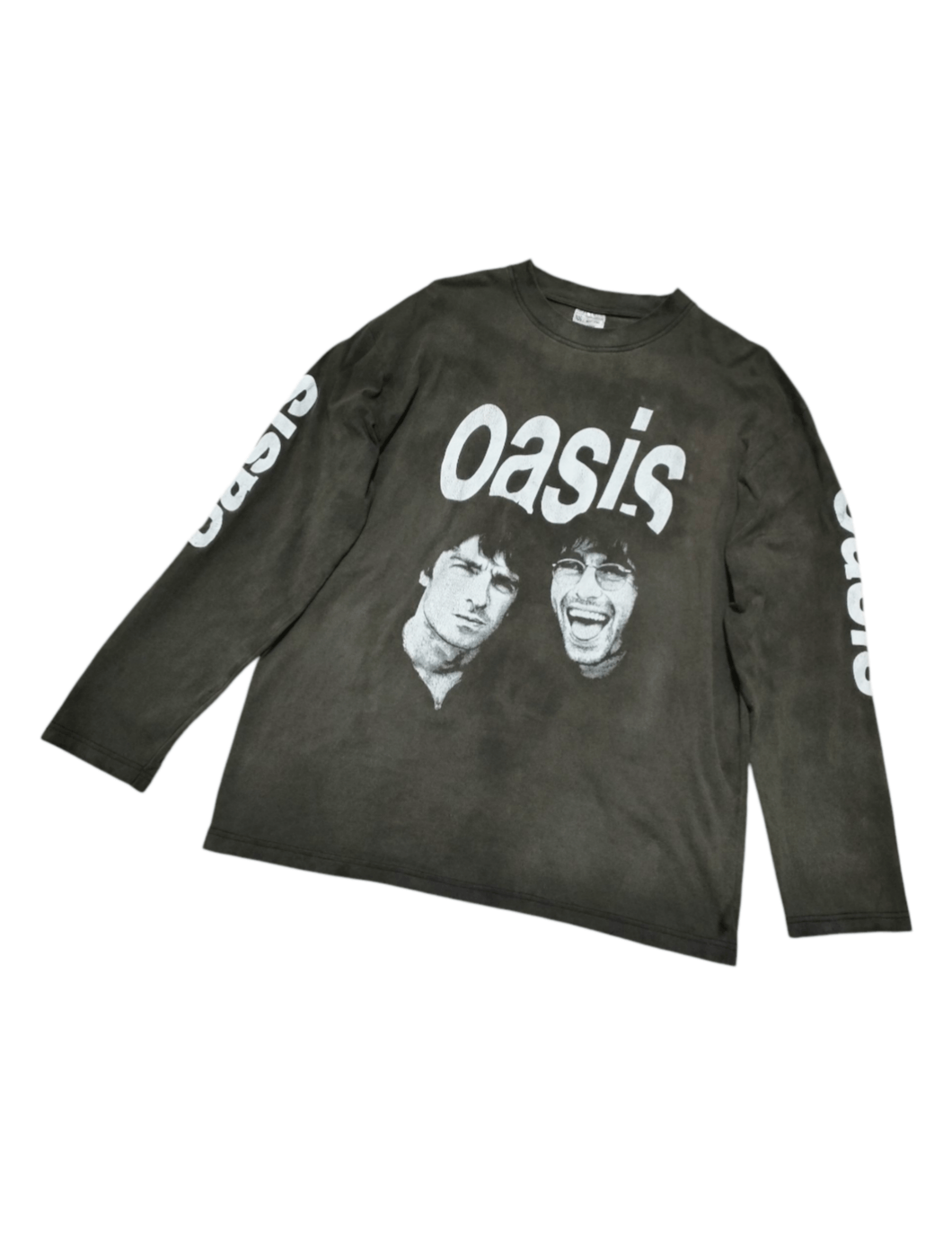 Band Tees 90s OASIS ROCK N ROLL STAR Long Sleeve EU Vintage Tee Size US XL / EU 56 / 4 - 1 Thumbnail
