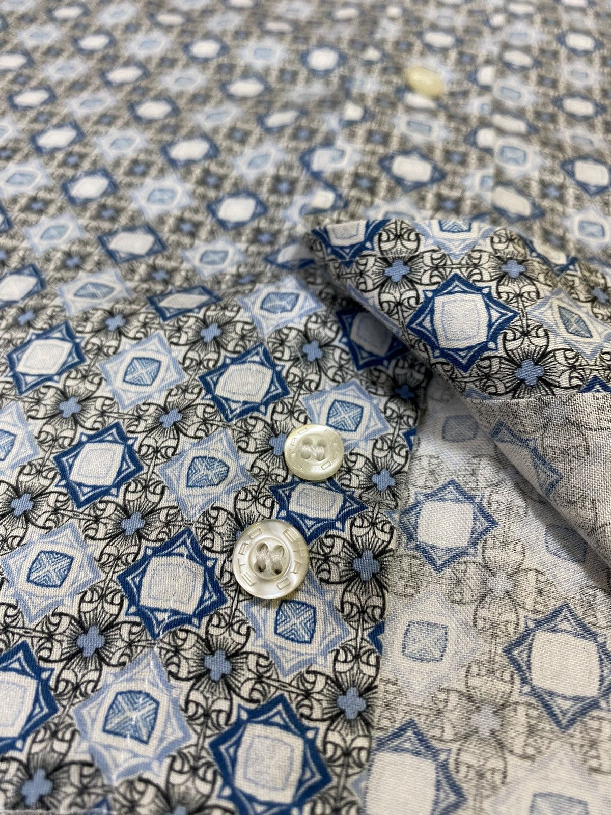 Etro ETRO Mens Multicolor Button Up Shirt Size 38 Size US S / EU 44-46 / 1 - 6 Thumbnail