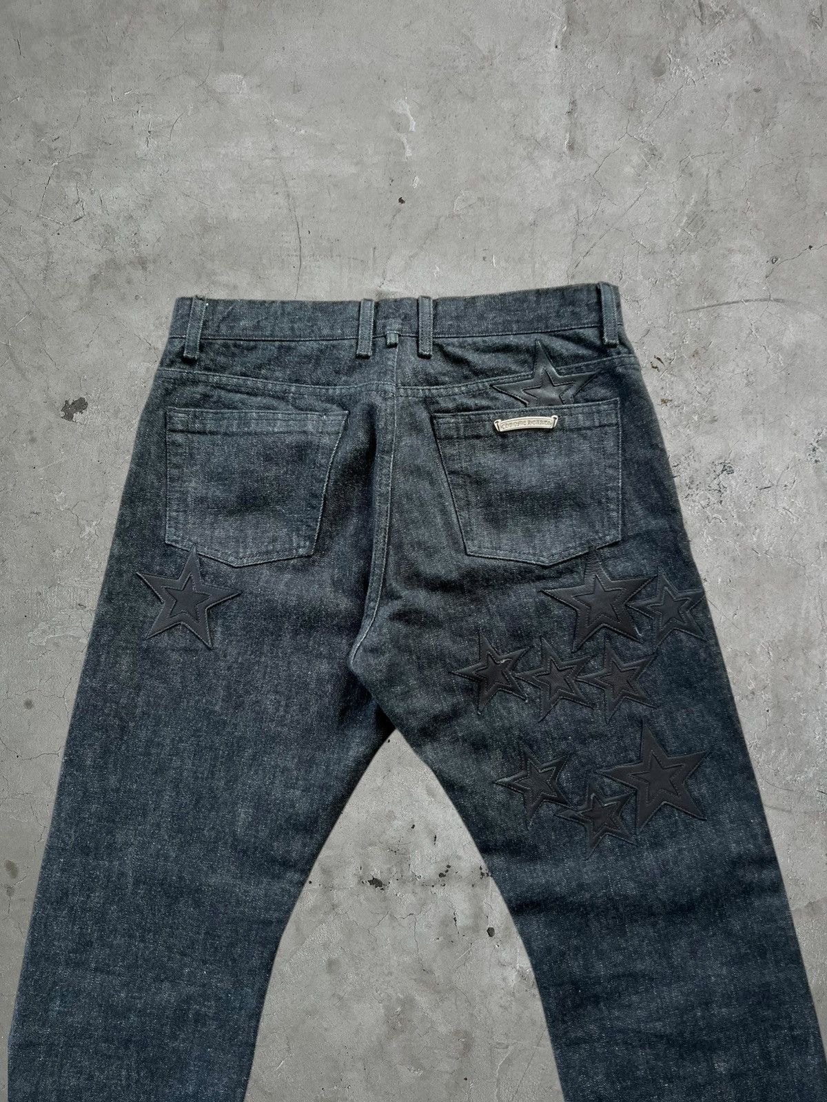 Chrome Hearts Chrome Hearts Star Patch Denim Jeans Size US 33 - 7 Thumbnail