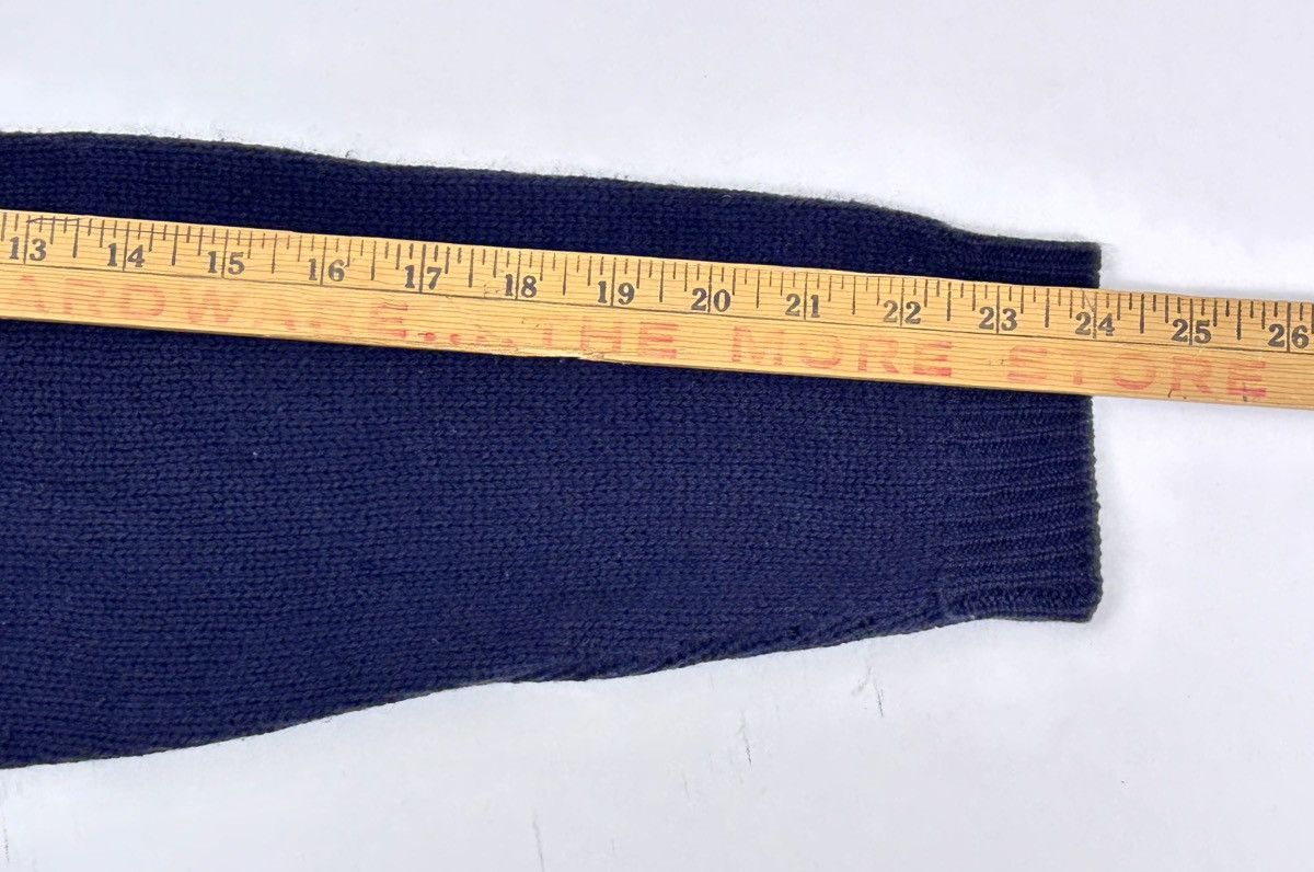 Prada Prada 100% Cashmere Navy Blue Sweater 52 XL Made in Italy Size US XL / EU 56 / 4 - 10 Thumbnail
