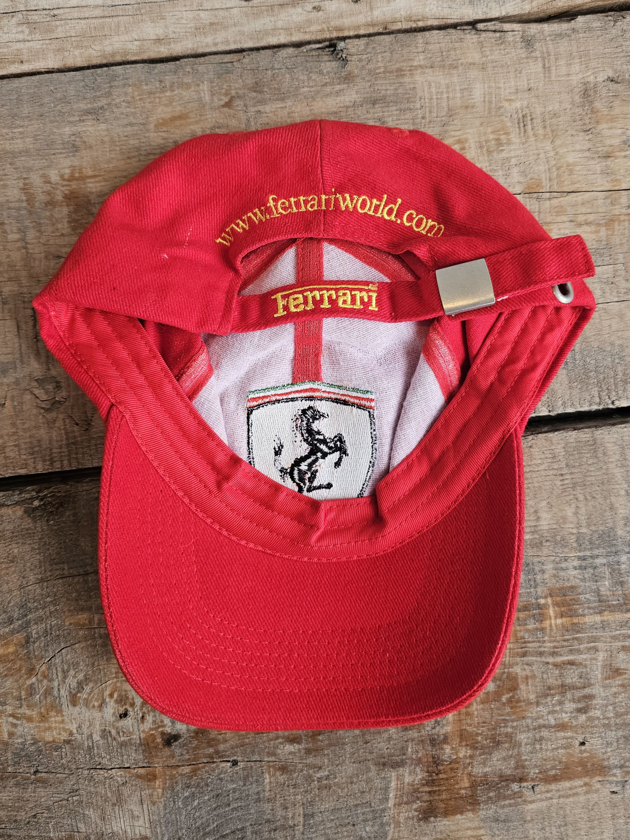 Ferrari Jean Todt Signed Ferrari Hat Size ONE SIZE - 4 Thumbnail