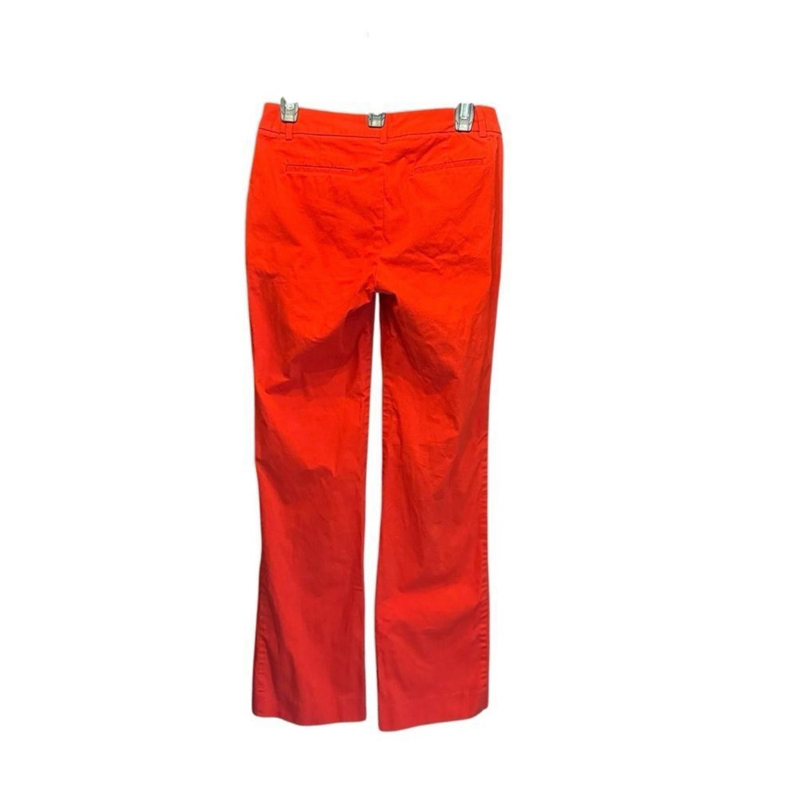 J.Crew J.Crew. Women's Sailor-Slim Wide Pants in Red. Size 4. Size 27" / US 4 / IT 40 - 6 Thumbnail