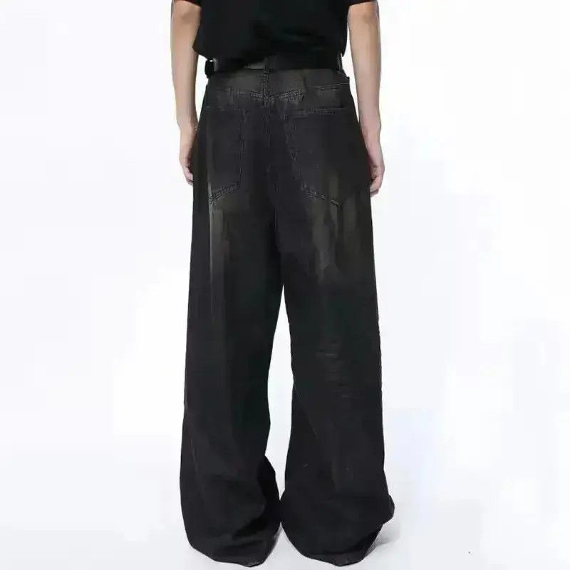Japanese Brand Straight Vintage Loose Hole Jeans Pants y2k Size US 30 / EU 46 - 5 Thumbnail