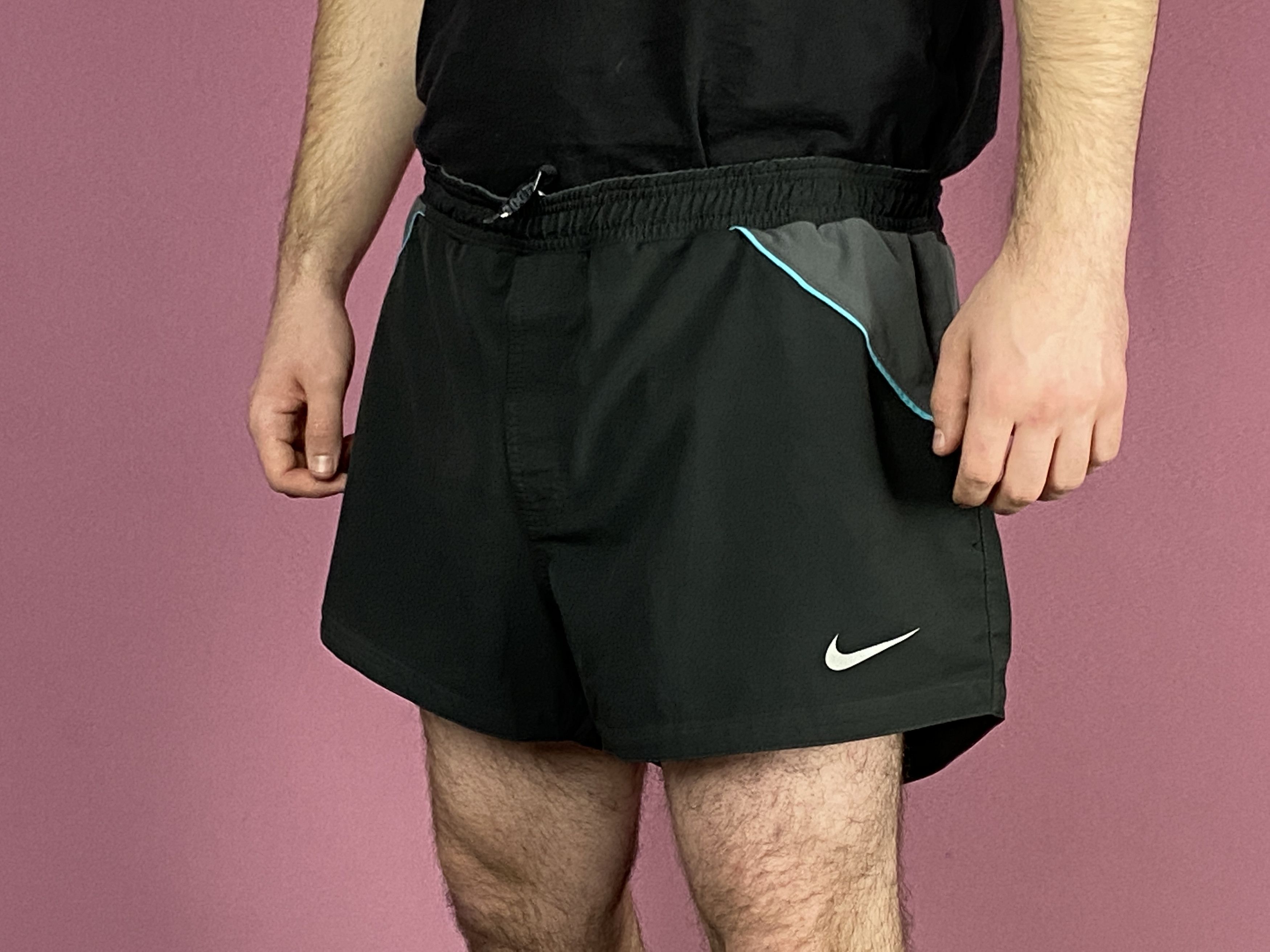 Nike Nike Vintage Men's Running Shorts - L Size US 34 / EU 50 - 2 Thumbnail