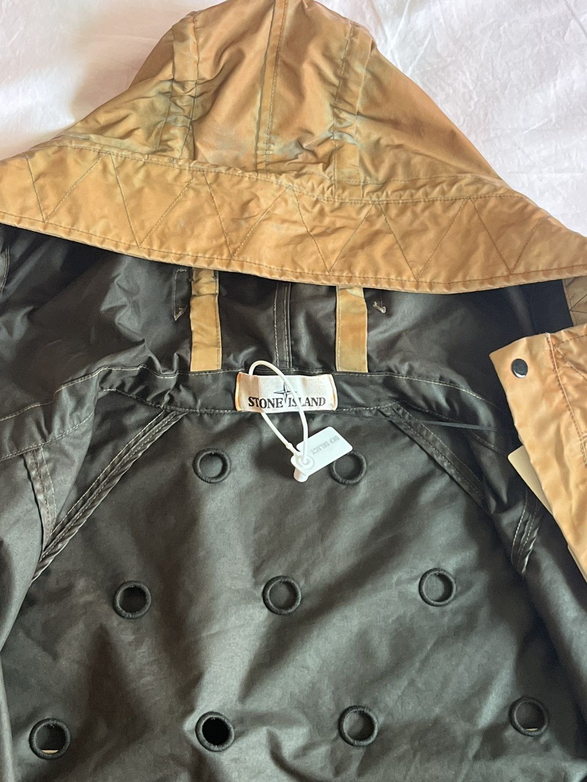 Stone Island Stone Island Orange Dust Reflective Parka M Size US M / EU 48-50 / 2 - 7 Thumbnail