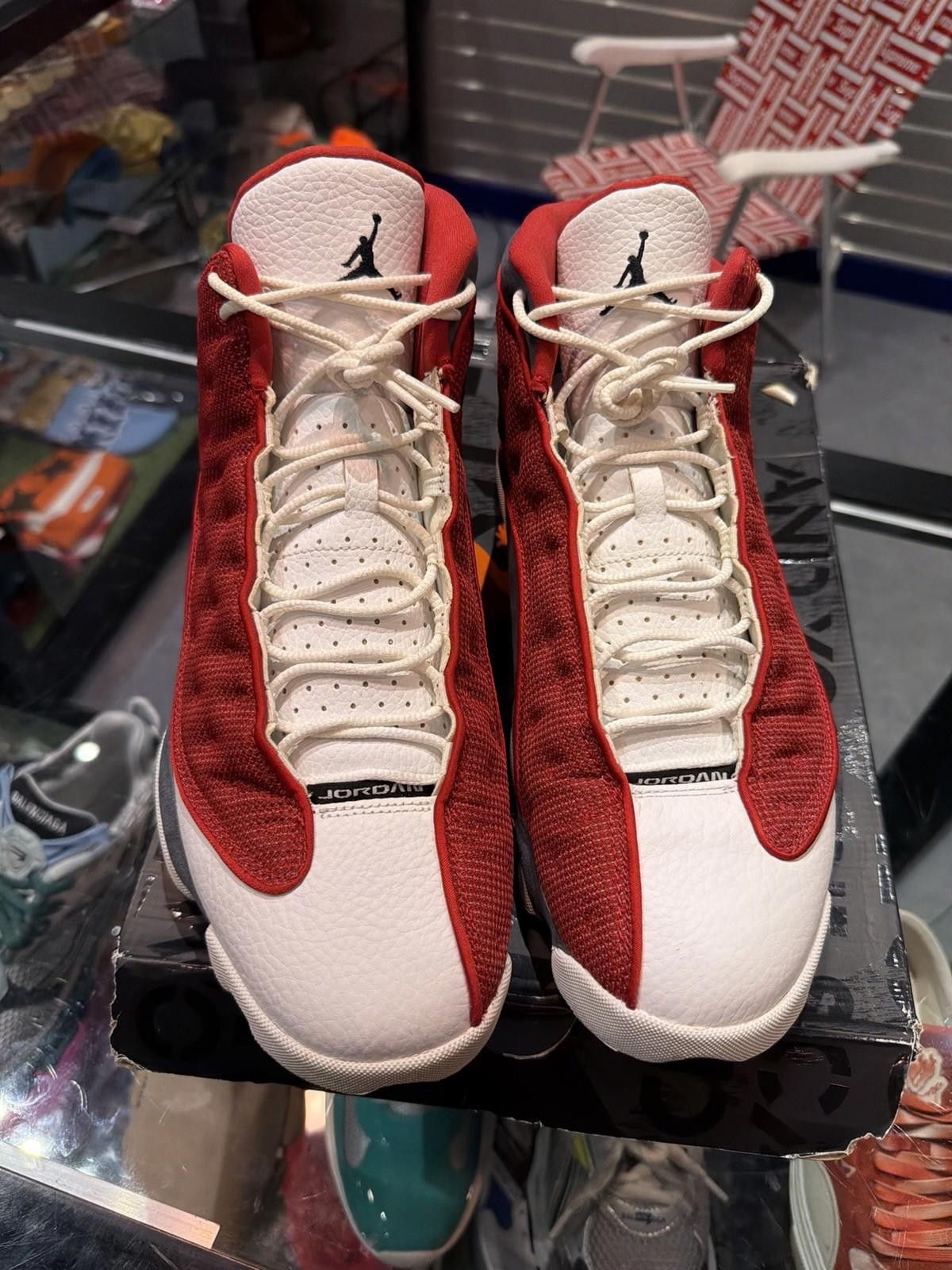 Jordan Brand Size 13 - Air Jordan 13 Red/White - (DJ5982-600) Authentic Size US 13 / EU 46 - 10 Thumbnail