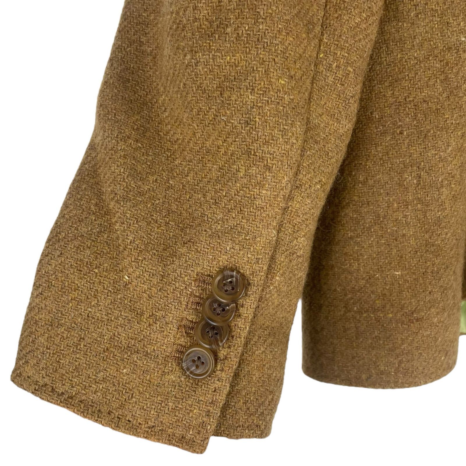 Lands' End Lands' End Wool Mohair Blend 2 Button Blazer Jacket Camel 12 Size XL / US 12-14 / IT 48-50 - 10 Thumbnail