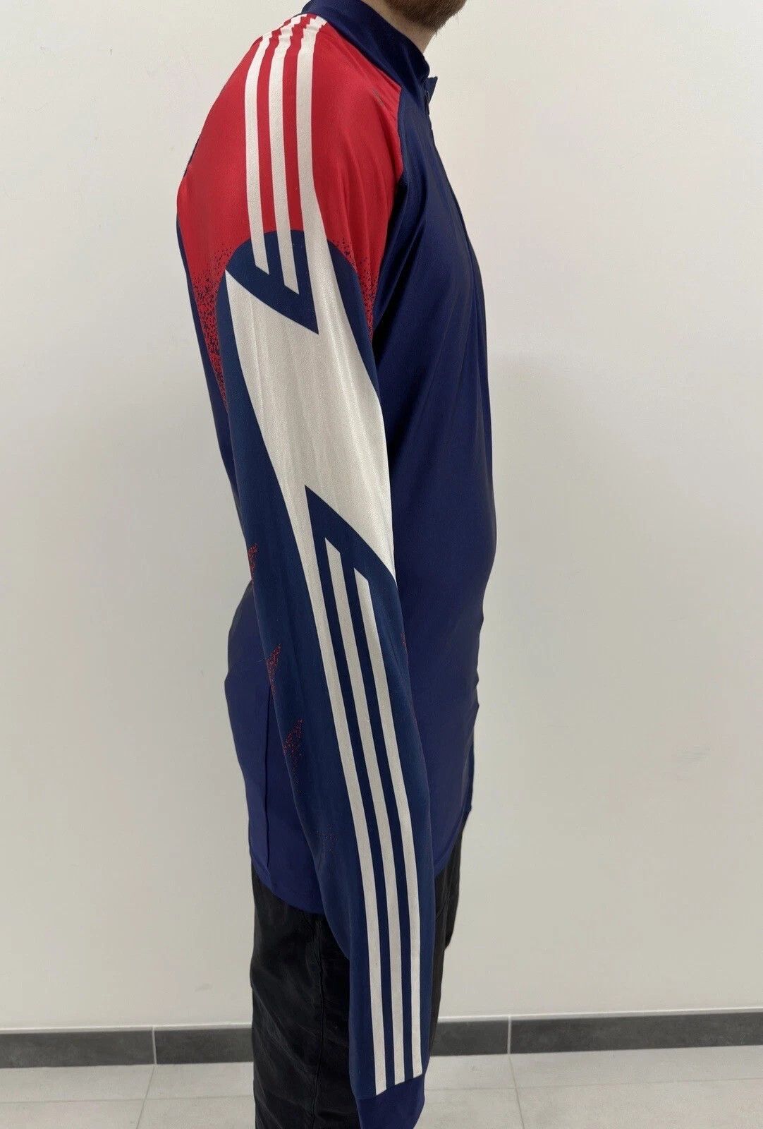 Adidas VINTAGE 90s ADIDAS SKI ICE SKATES SHIRT LONG SLEEVE MENS Size US L / EU 52-54 / 3 - 8 Thumbnail
