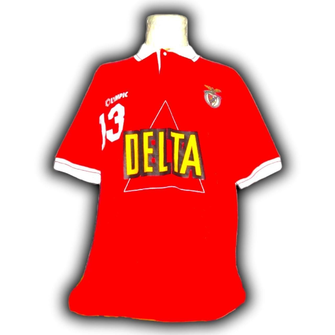 Other Fc Benfica Portugal 1995 1996 Home Shirt Jersey Size US XL / EU 56 / 4 - 3 Thumbnail