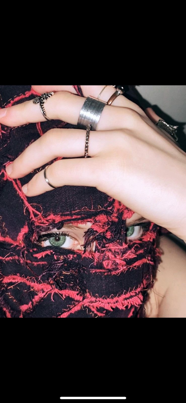 Other Distorted Online Denim Mask Size 28 - 1 Thumbnail