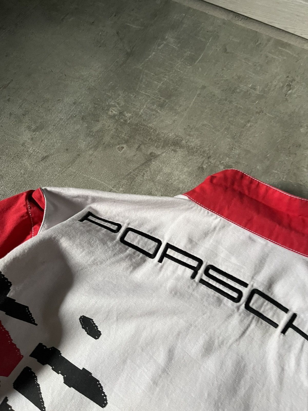 Porsche Design Porshe overalls set mechanic F1 rare grail Size US 41 - 24 Thumbnail