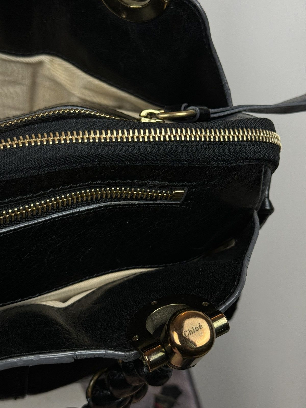 Chloe Vintage shoulder bag Chloe Heloise original luxury item Size ONE SIZE - 7 Thumbnail