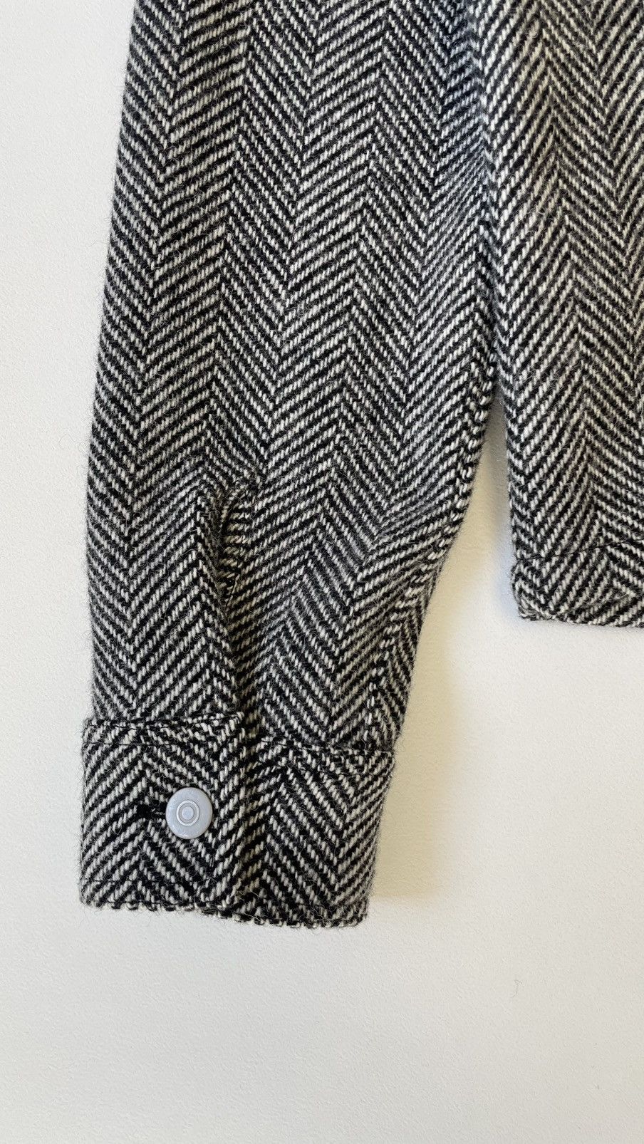 Maison Margiela A/W 19 ‘Chevron Wool’ Trucker Jacket Size US M / EU 48-50 / 2 - 16 Thumbnail