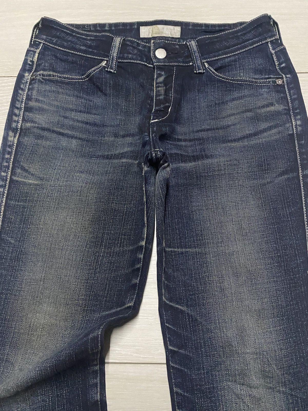 Levi's Woman Vintage Levis Lady Style Blue Wash Flare Jeans Size US 28 / EU 44 - 3 Thumbnail