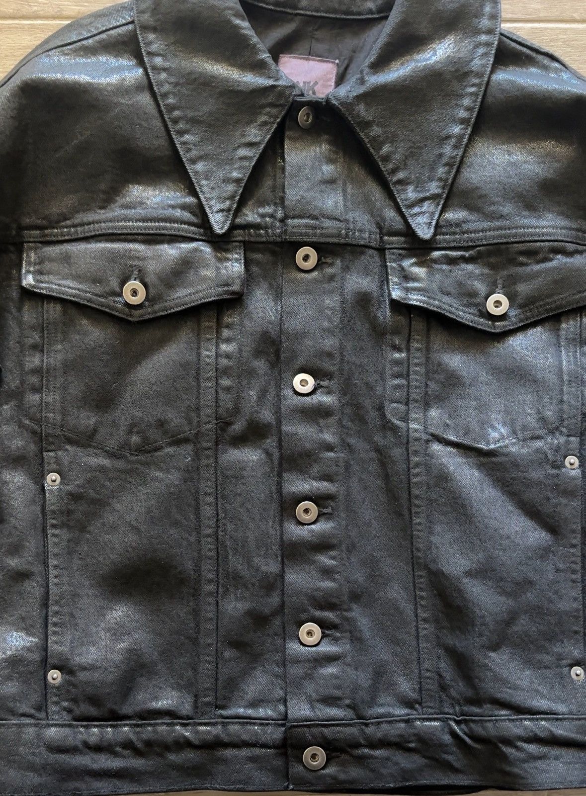 K-Two Studios ktwo waxed denim jacket Size US M / EU 48-50 / 2 - 3 Thumbnail