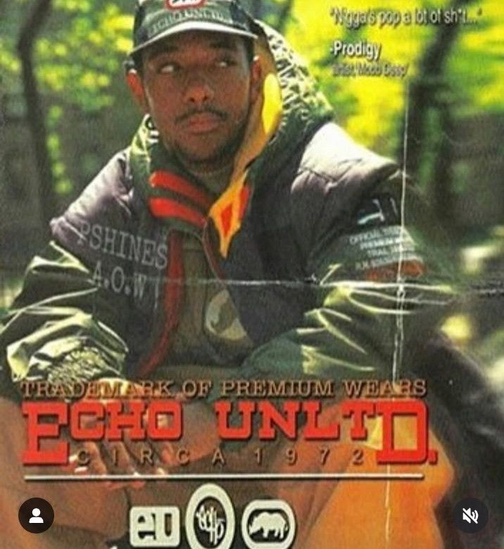 Ecko Unltd. 1/1 ECHO UNLTD '97 Prodigy Military Grade Full-Zip Prototype Size US M / EU 48-50 / 2 - 9 Thumbnail