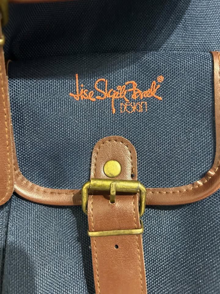 Vintage Unique blue backpack from Norway Size ONE SIZE - 4 Thumbnail