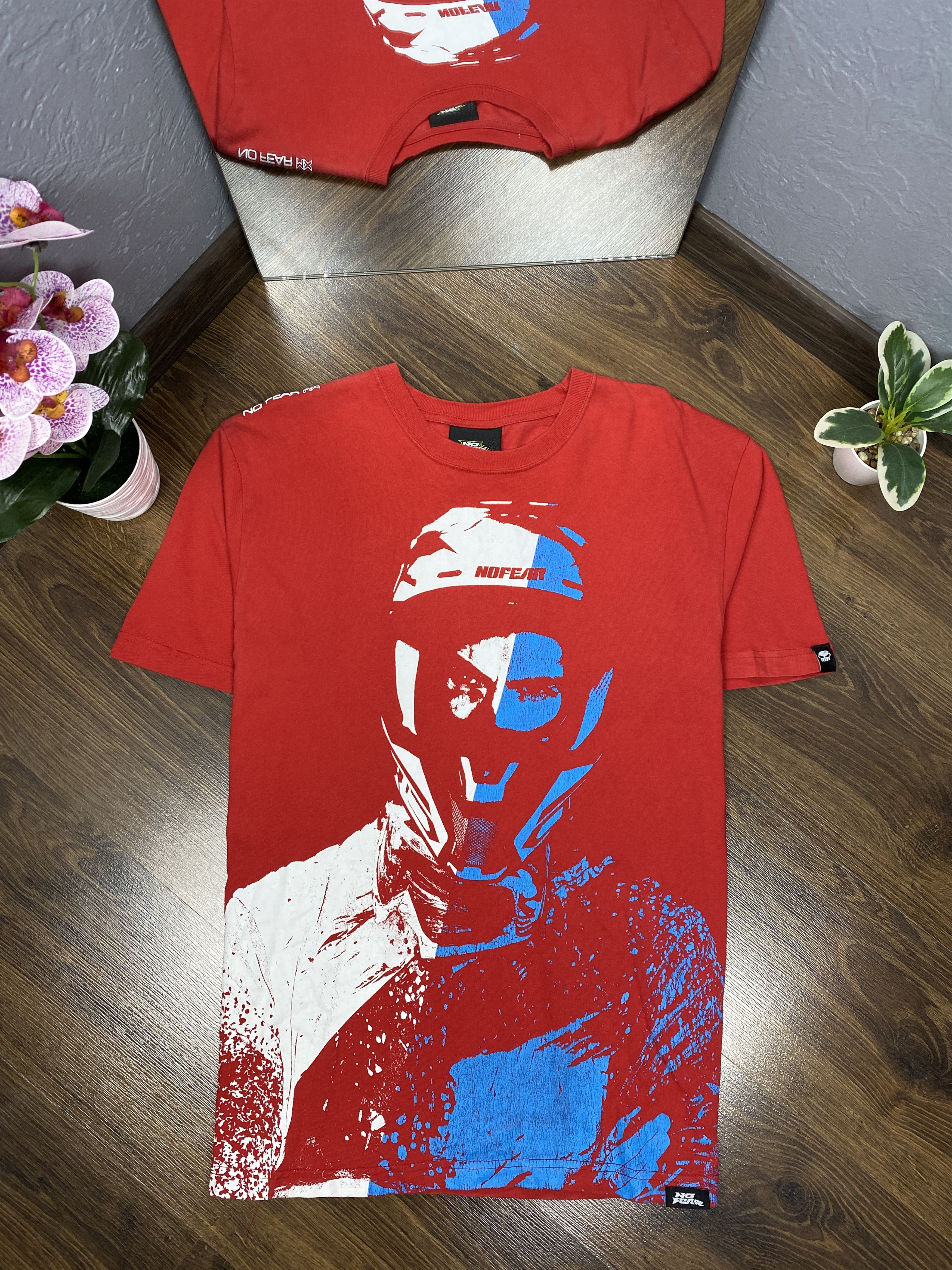 No Fear No Fear Vintage Moto Racing T-Shirt Size US L / EU 52-54 / 3 - 1 Thumbnail