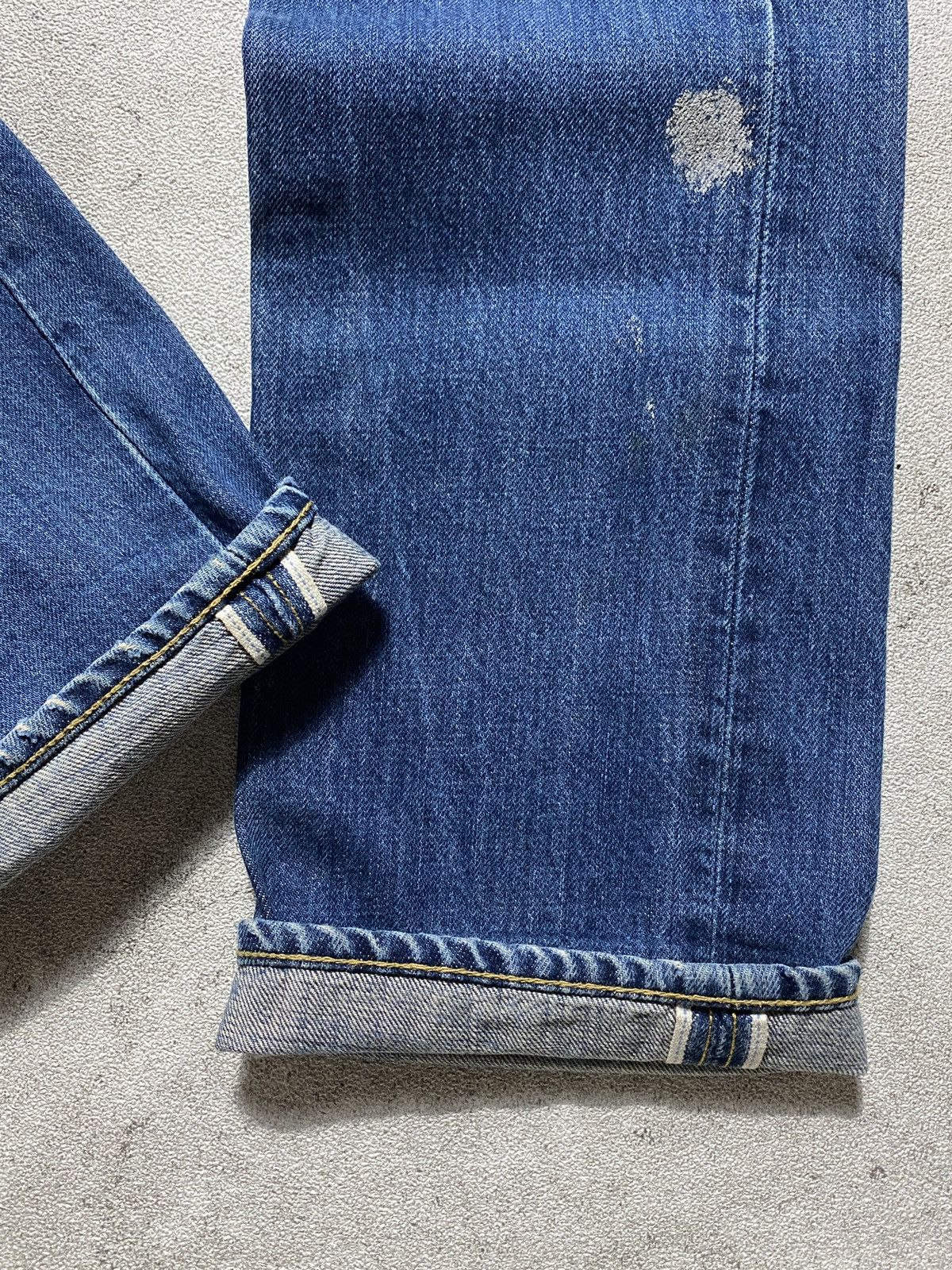 Polo Ralph Lauren 2000s Polo RL Ralph Lauren Slim Straight Selvedge Jeans Size US 31 - 2 Thumbnail
