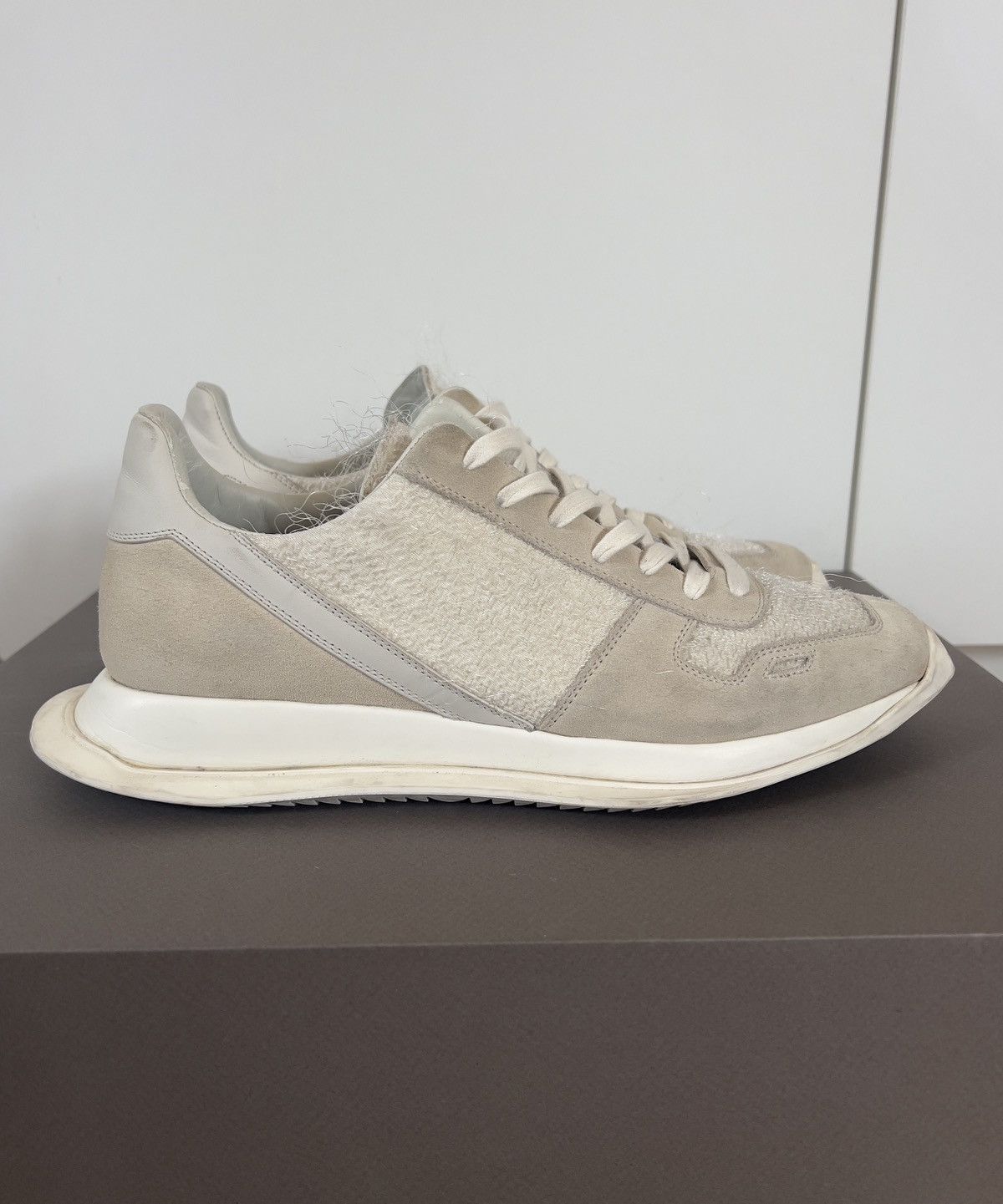 Rick Owens Rick Owens FW18 Sisyphus Oblique runners Size US 9 / EU 42 - 3 Thumbnail