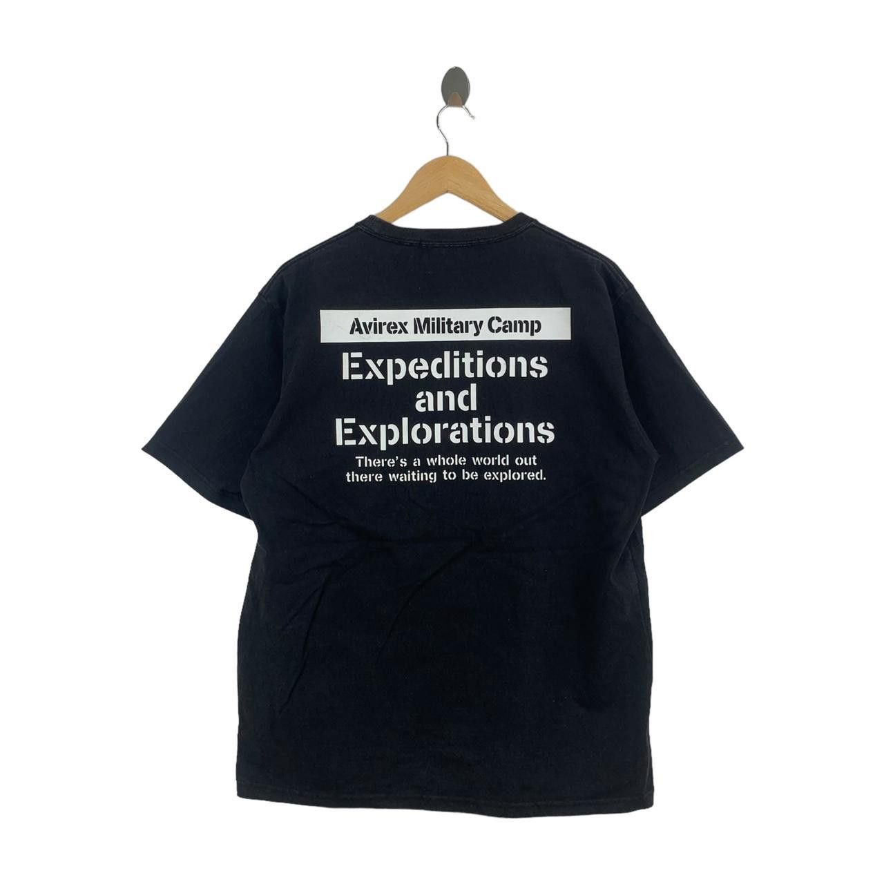 Avirex AVIREX MILITARY CAMP Expedition Exploration Tee Shirt Top Size US XL / EU 56 / 4 - 4 Thumbnail
