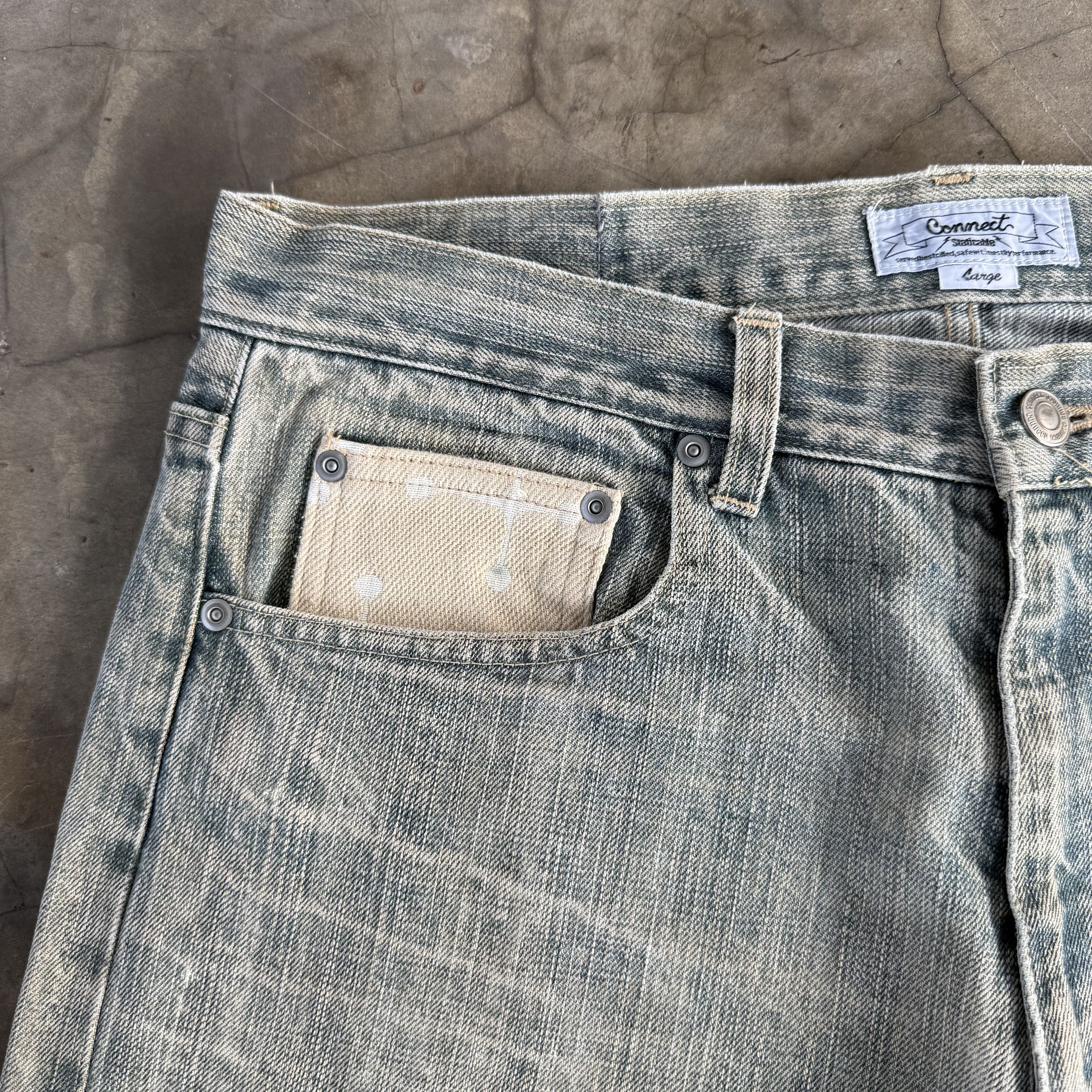 Rusty Vintage Connect Faded Rusty Denim Jean Pants Size US 35 - 7 Thumbnail