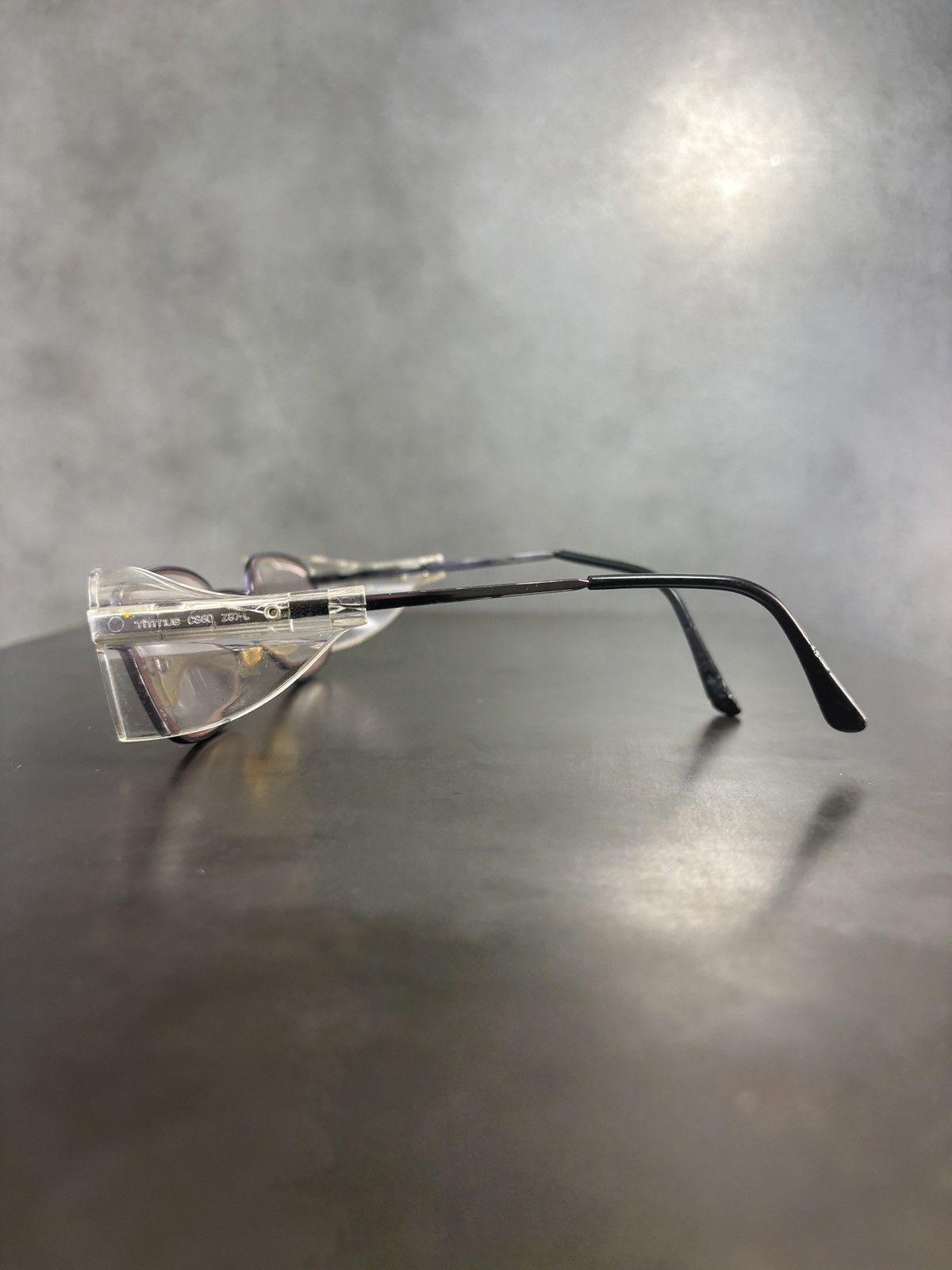 Vintage 1990s Safety Glasses Vintage Frames Side Lense Shield Protec Size ONE SIZE - 4 Thumbnail