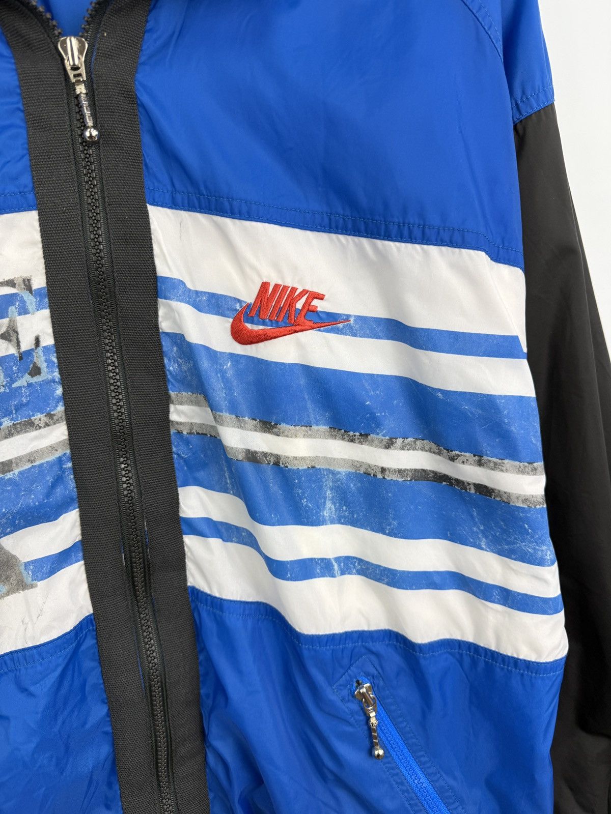 Nike 🇺🇸 Vintage 90s Nike USA Just Do It Archive Jacket Rare Y2K Size US M / EU 48-50 / 2 - 5 Thumbnail