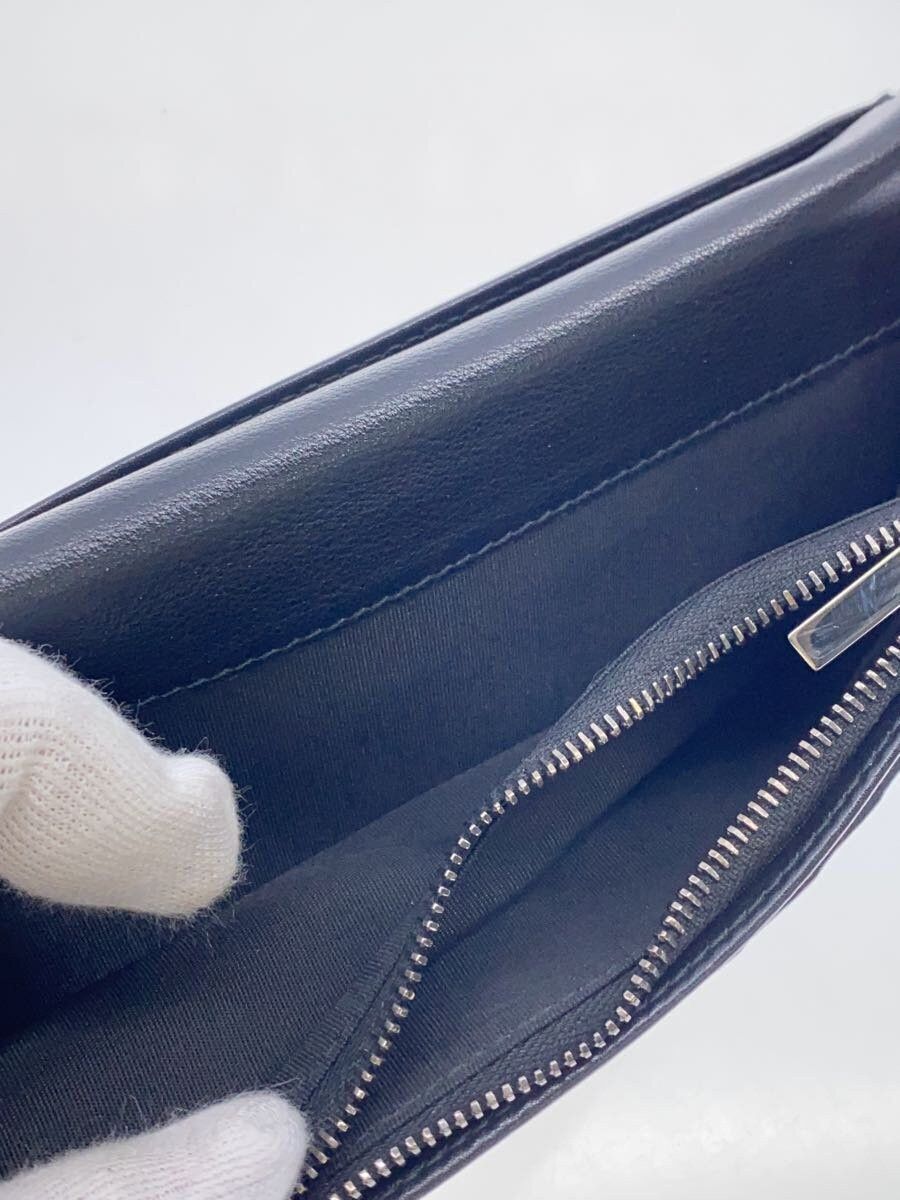 Dior Dior Homme Bee Leather Long Wallet Navy Black Size ONE SIZE - 6 Thumbnail