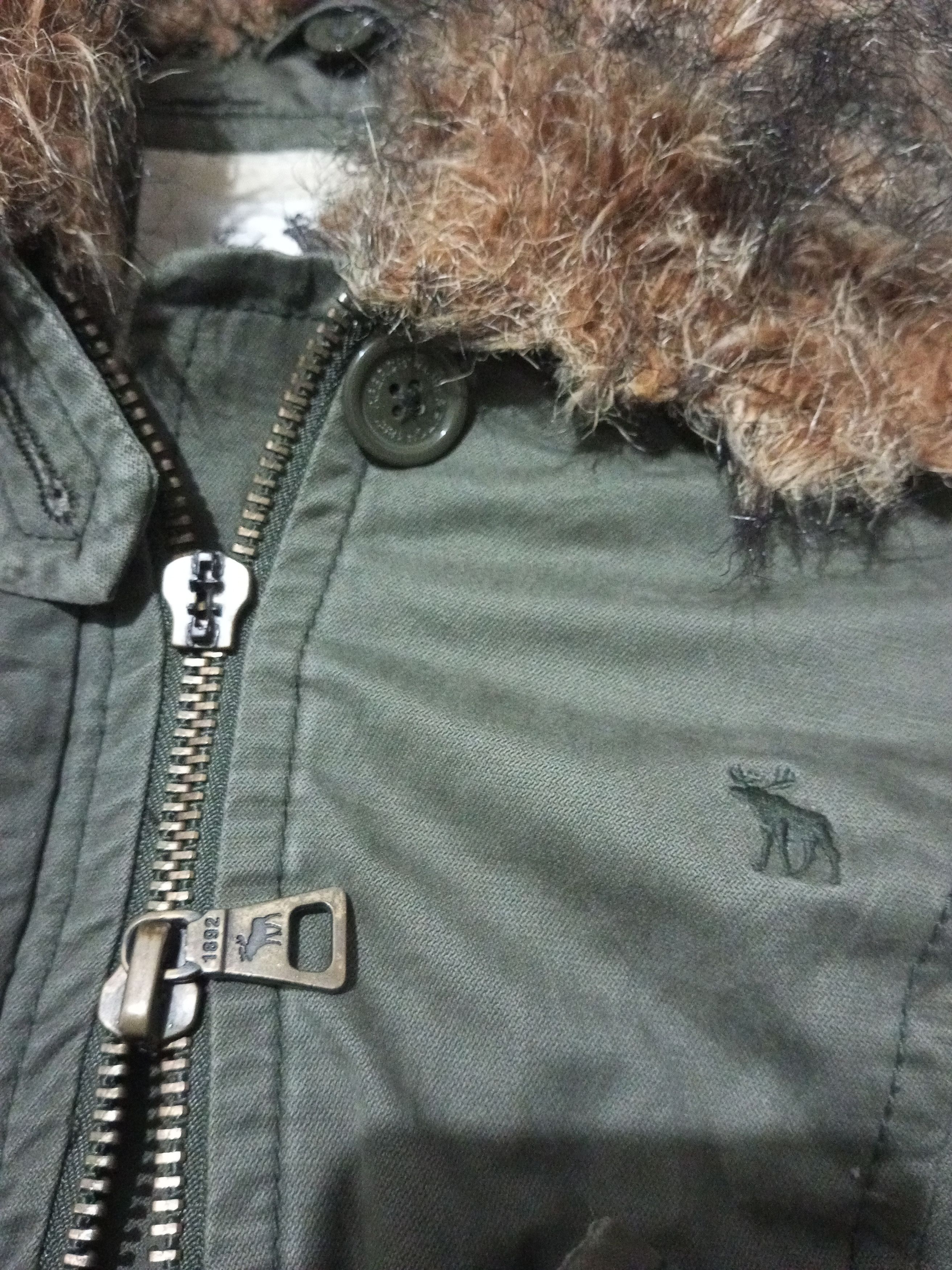 Beauty Beast Abercrombie - fur collar jacket Cropped Pilot Jacket Size US M / EU 48-50 / 2 - 4 Thumbnail