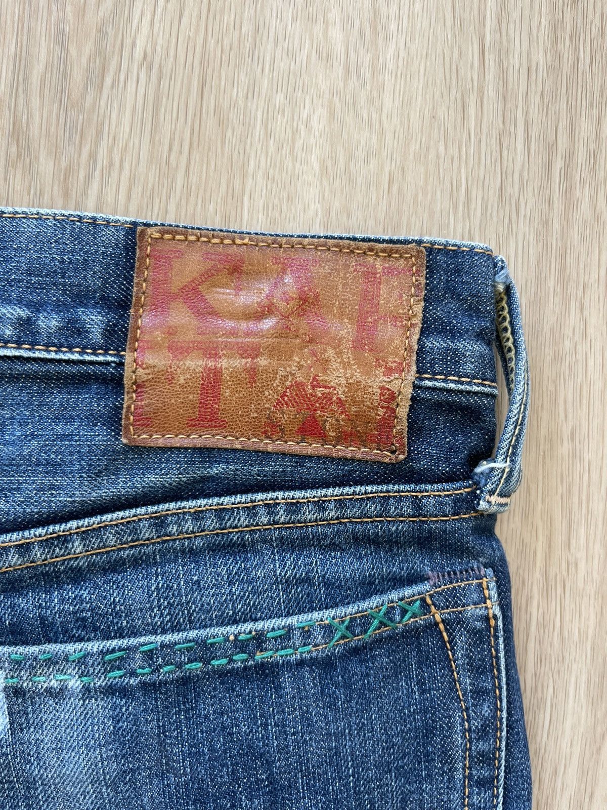 Kapital KAPITAL Vintage Sashiko Boro Patchwork Denim Jeans Size US 29 - 4 Thumbnail