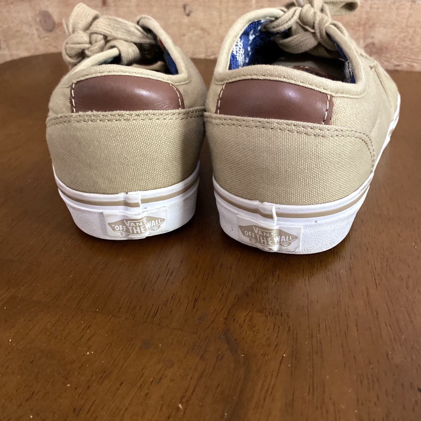 Vans VANS Era 59 Sneaker Men’s 7 Brown Wine Tasting California Era 59 SB Low Top Skateboarding Comfort Striped Cotton Blend Casual Athletic Size US 6 / EU 39 - 4 Thumbnail