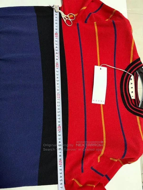 Marni Marni Multi-Color Wool Long Sleeve Sweater . Size US M / EU 48-50 / 2 - 8 Thumbnail
