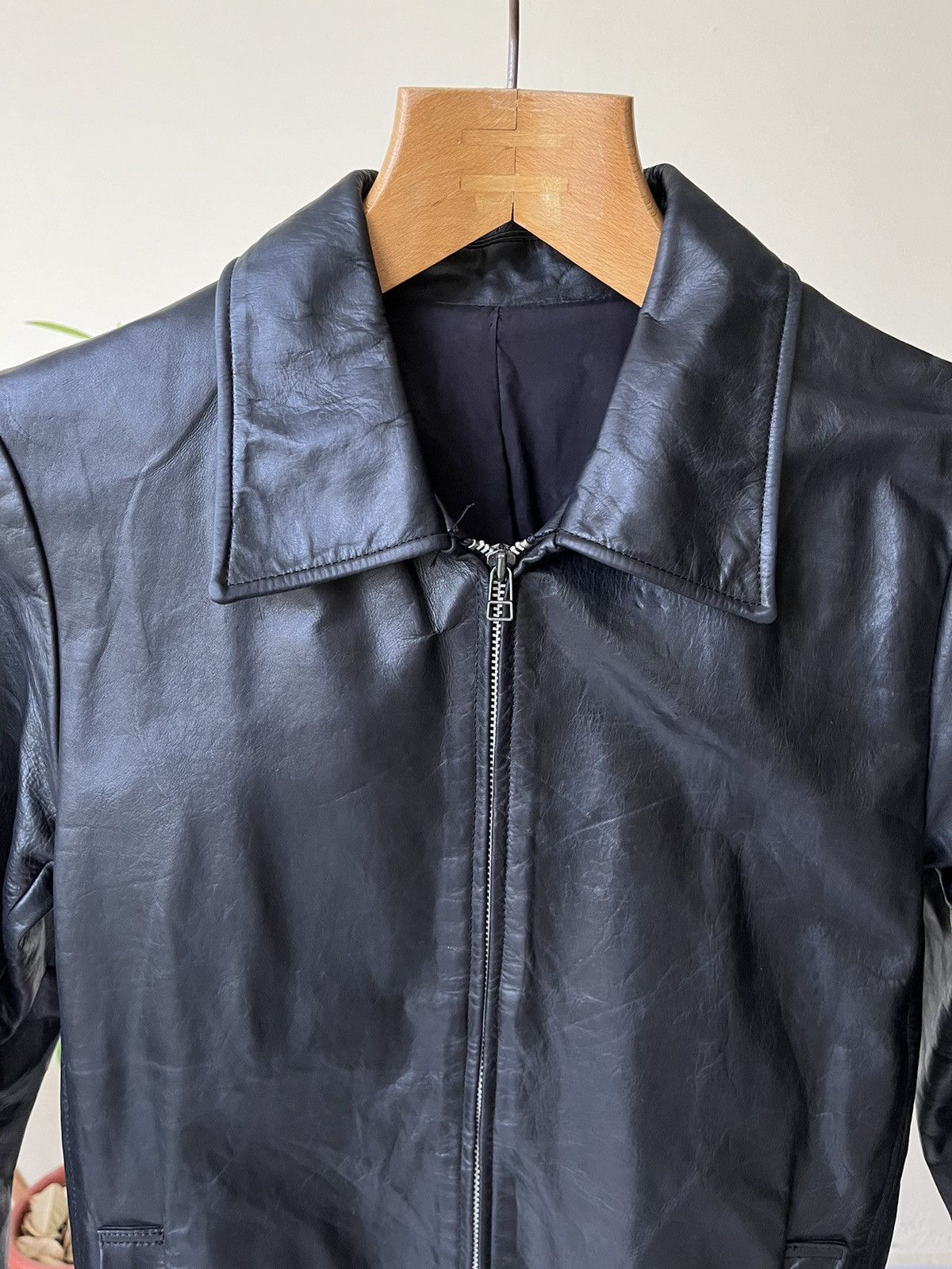 BIGI Aviator Pilot Cowhide Leather Jacket Size US XS / EU 42 / 0 - 12 Thumbnail