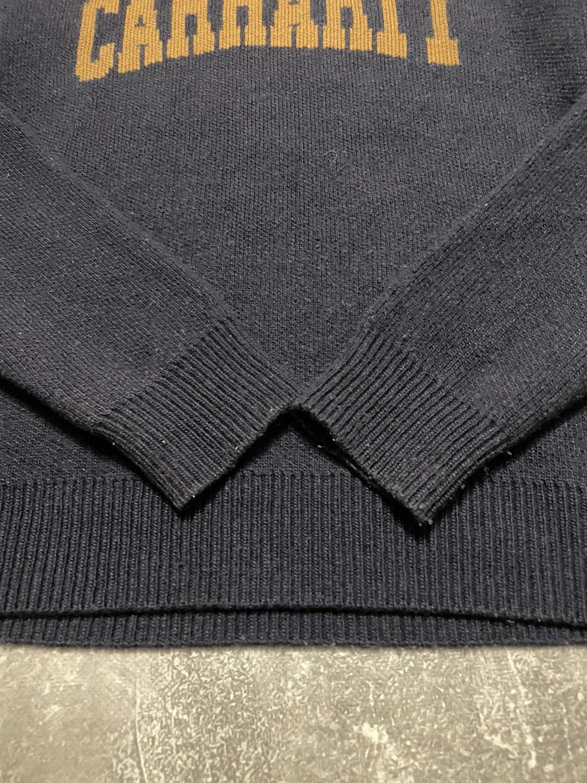 Carhartt Vintage Carhartt University Script Lambswool Sweater Size US S / EU 44-46 / 1 - 9 Thumbnail