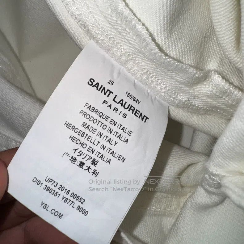 Saint Laurent Paris Saint Laurent Paris jeans Size US 26 / EU 42 - 4 Thumbnail