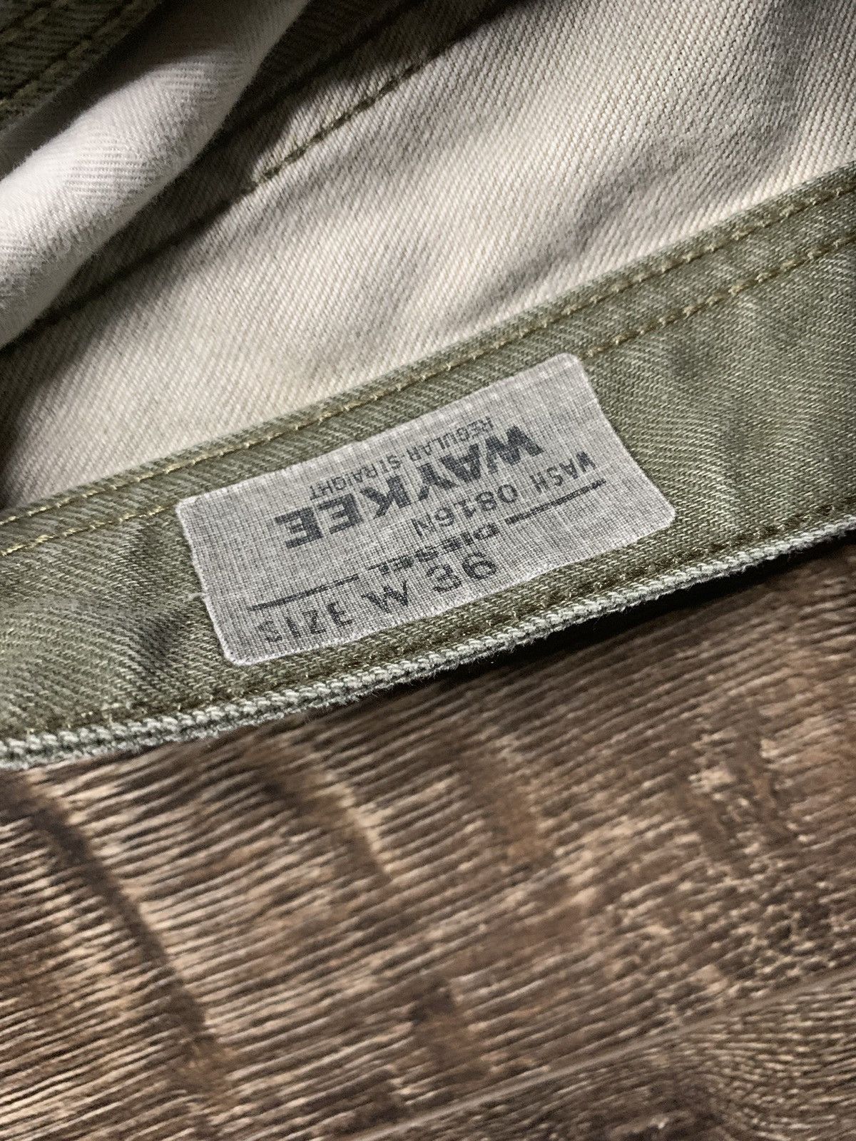 Diesel Dark Olive Diesel Denim Pants Size US 34 / EU 50 - 4 Thumbnail