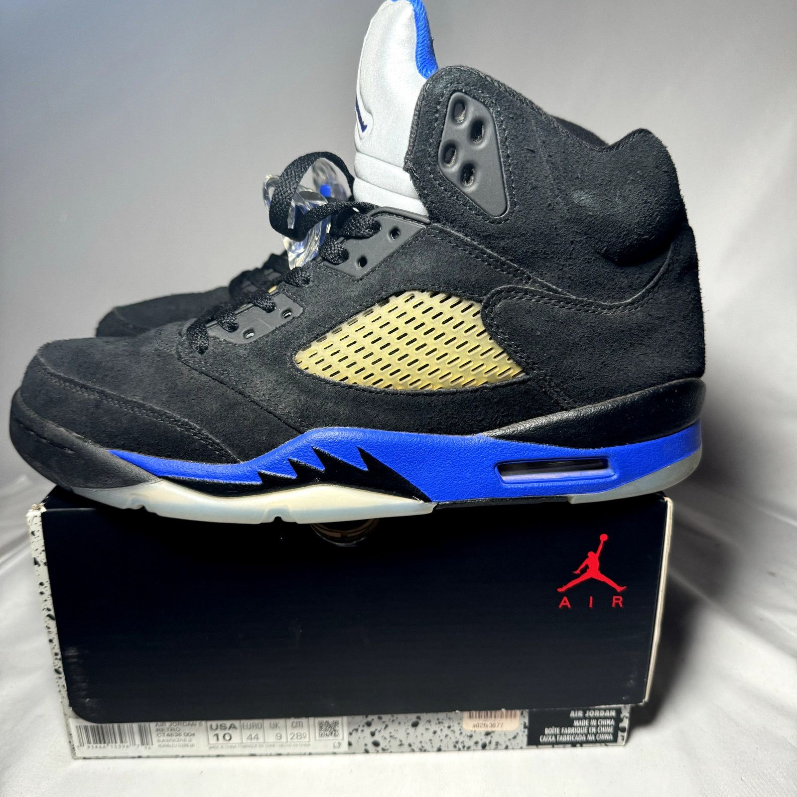 Jordan Brand × Nike Size 10 - Nike Air Jordan 5 Retro Racer Blue Men's Shoes Size US 10 / EU 43 - 9 Thumbnail