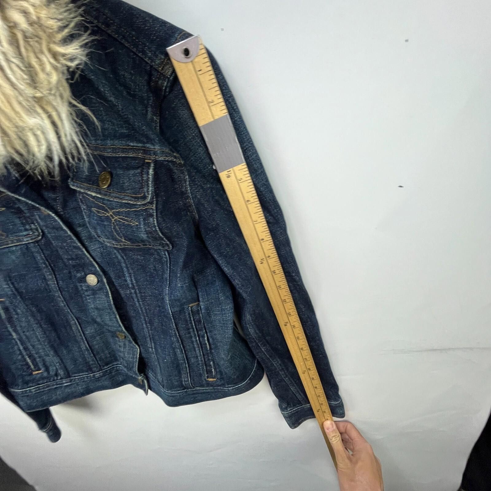 Levi's Vintage Y2K Lauren Ralph Lauren Denim Jacket Women's Large Size L / US 10 / IT 46 - 8 Thumbnail