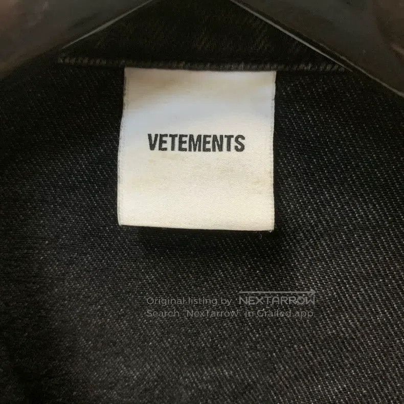 Vetements Vetements Denim Jacket Size L Size US L / EU 52-54 / 3 - 3 Thumbnail