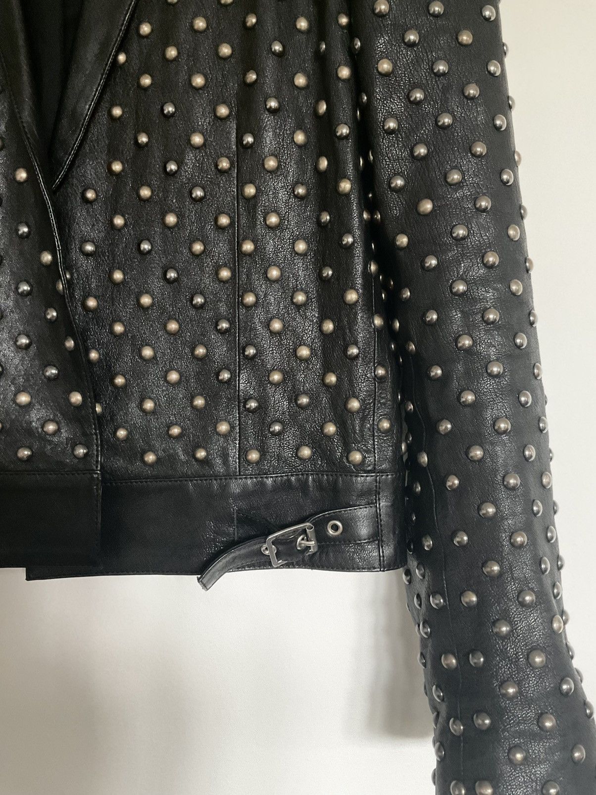 Saint Laurent Paris Saint laurent 2014ss Hedi Slimane studded leather jacket Size US S / EU 44-46 / 1 - 10 Thumbnail