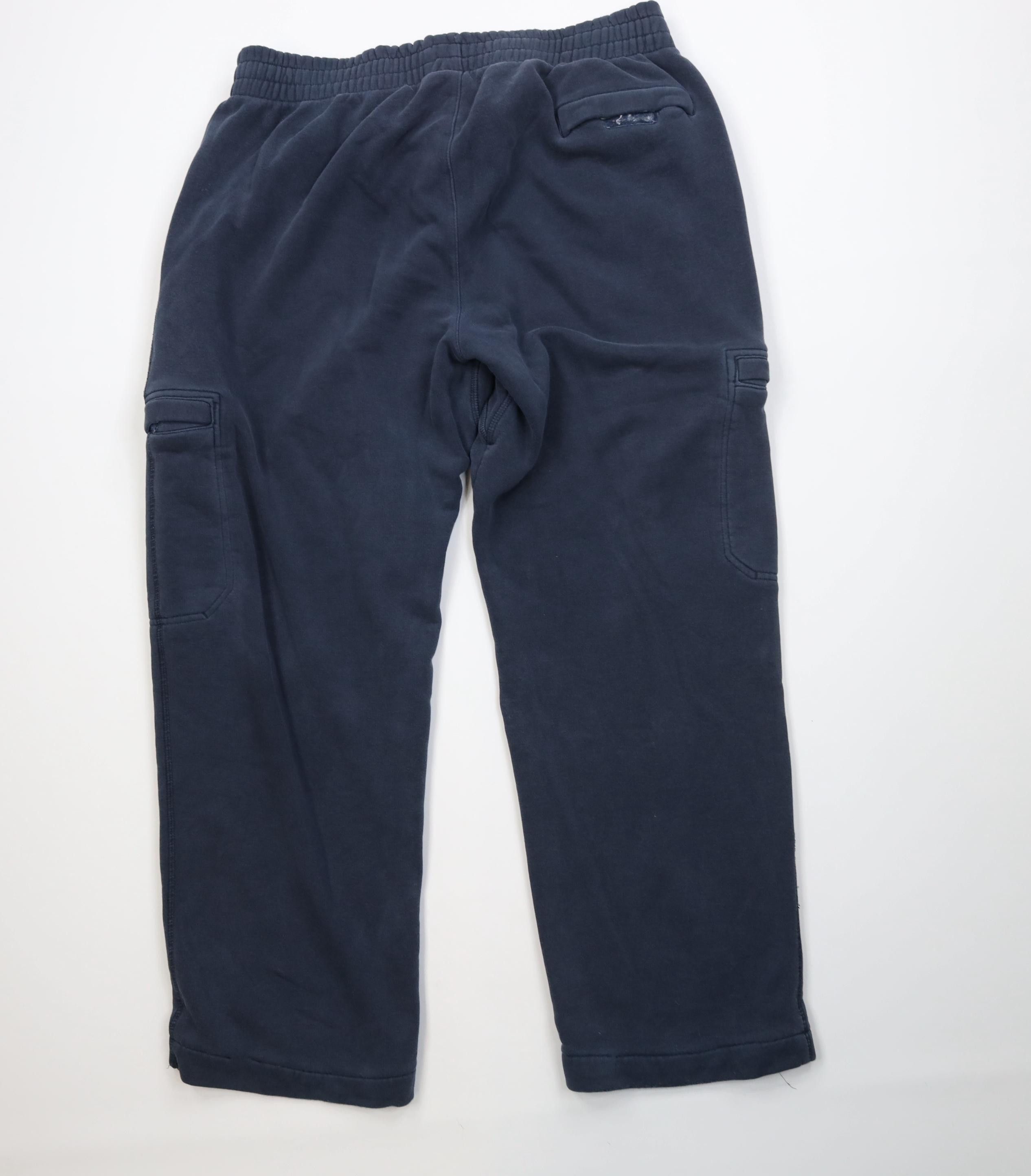 Nike Vintage Y2K Nike Scott Mini Swoosh Wide Leg Cargo Sweatpants Size US 38 / EU 54 - 11 Thumbnail